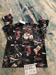 NWT Nike Air Jordan Flight AOP LS Mesh Jersey Men’s Sz S FREE SHIPPING!!