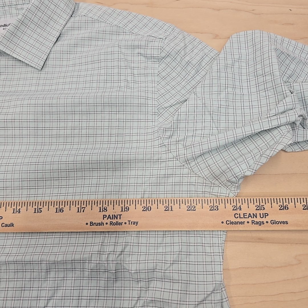 Men Goodfellow & Co Long Sleeve Stretch-Collar Button-Down Shirt Size 17-17.5 gallery