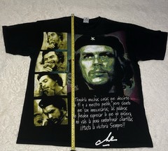Resurreccion Che Guevara Graphic Black Cotton Men’s T-Shirt XL