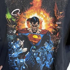 VINTAGE SUPERMAN DELTA PRO WEIGHT XL ETHAN VAN SCIVER ART T-SHIRT