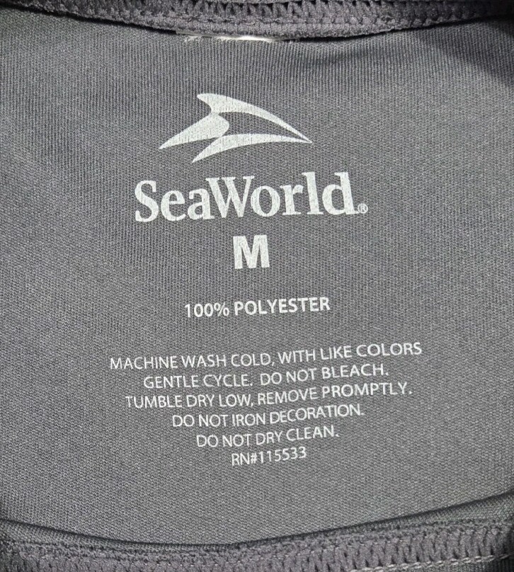 Sea World Graphic Shirt Performance Nature Whale Ocean Long Sleeve Adult Medium gallery