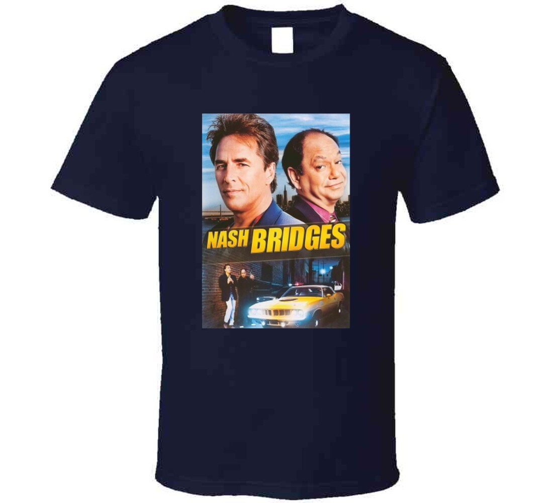 Nash Bridges Tv Show Tee 90s American Police Television Series T Shirt gallery