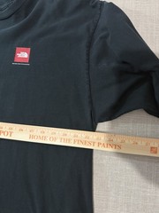 The North Face Shirt Men’s Extra Large Black Sleeve Spellout Logo see Picture