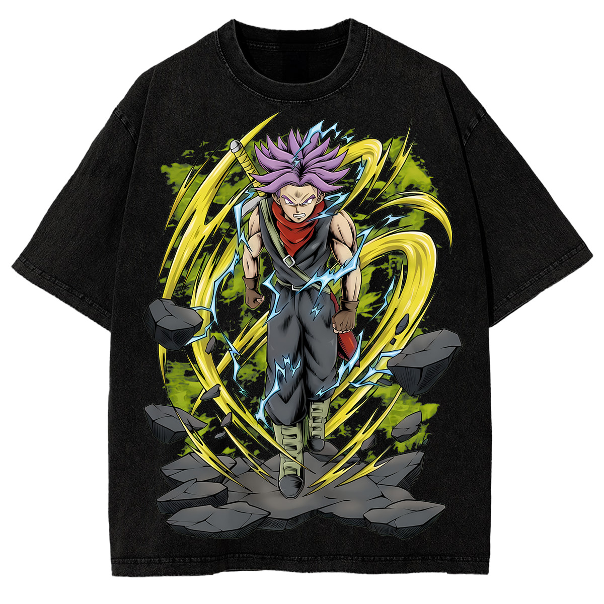 Future Trunks Drag0n Ball Graphic Tee Fans And Lovers Anime T-Shirt gallery