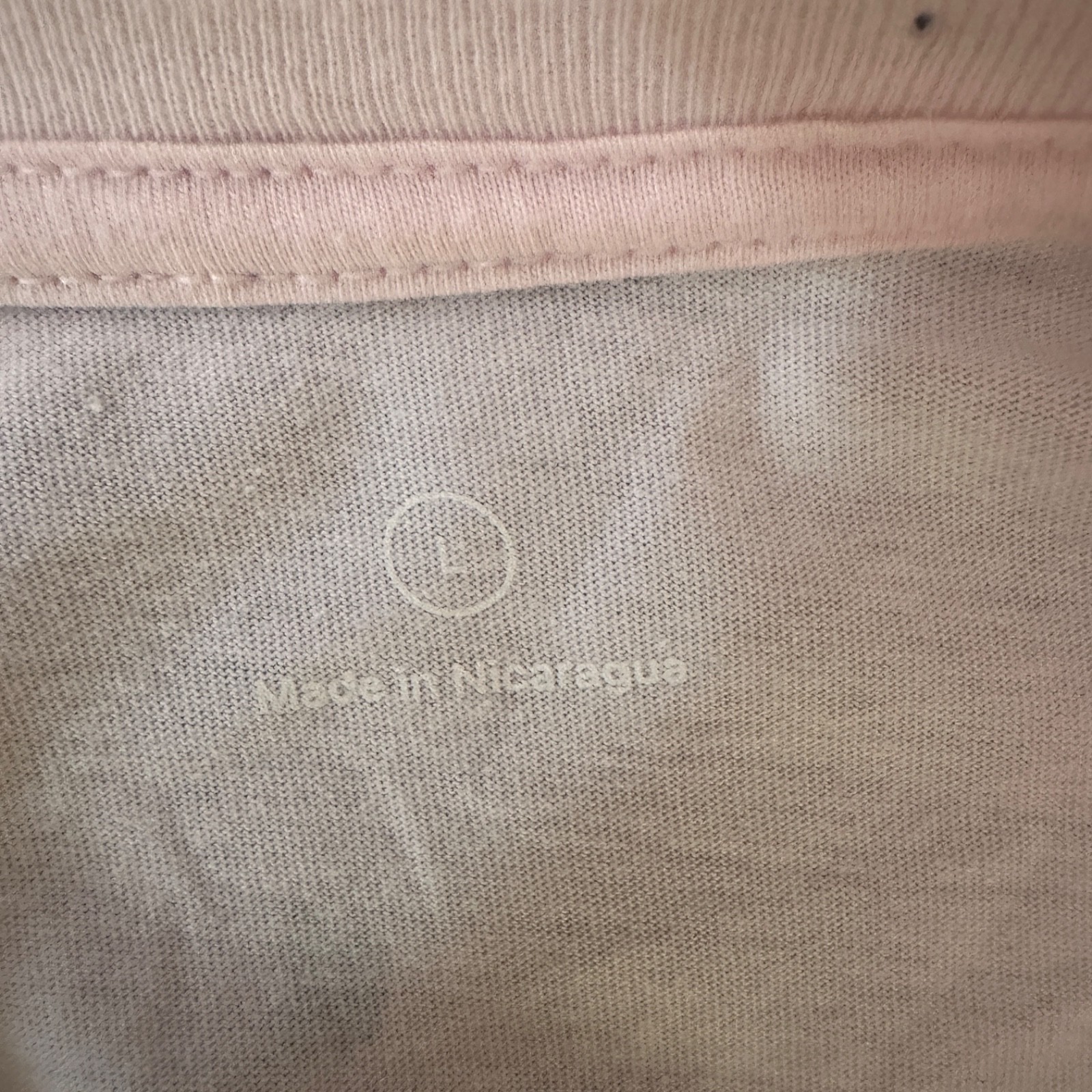 Apple Graphic T Shirt Large Gently worn Cotton blend no fabric tag 21.5" armpits gallery