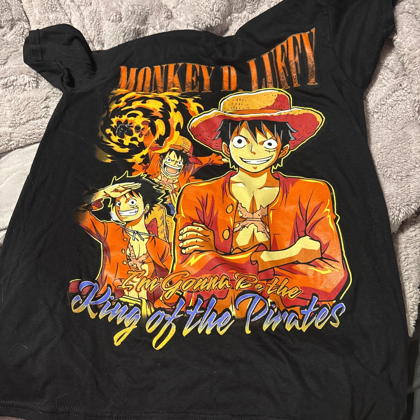One Piece Luffy t shirt Sz Small. I’m gonna be king of the pirates