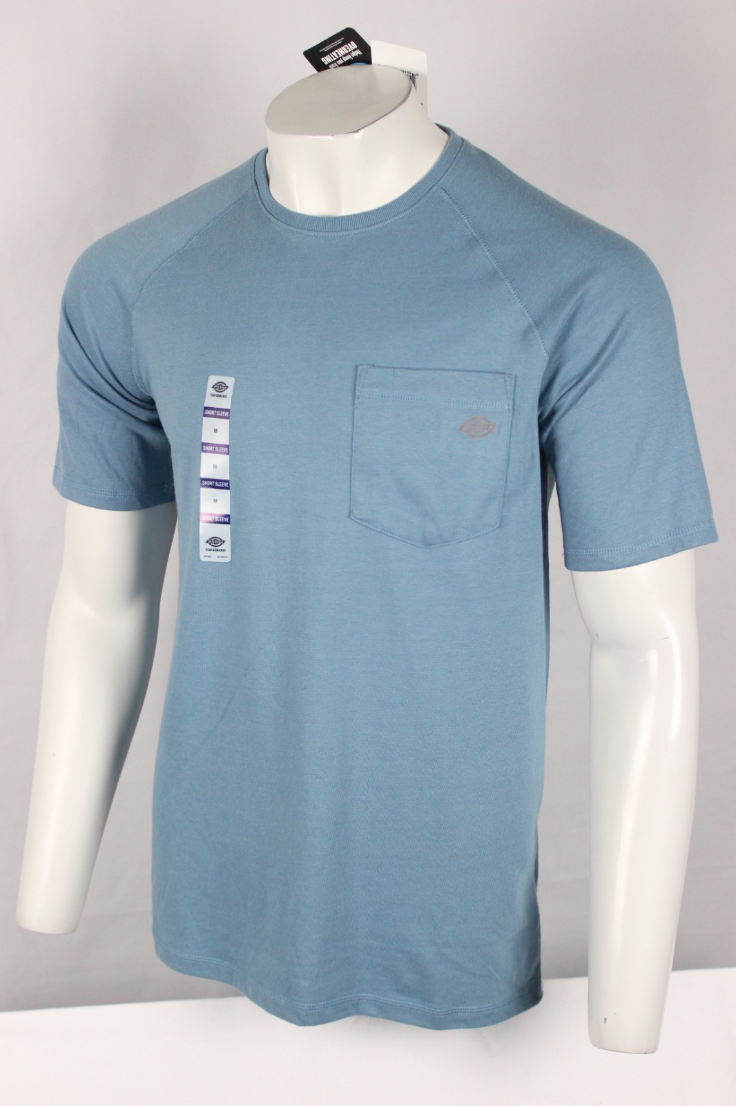 Dickies Men's Temp iQ Performance Cooling Pocket T Shirt Blue gallery