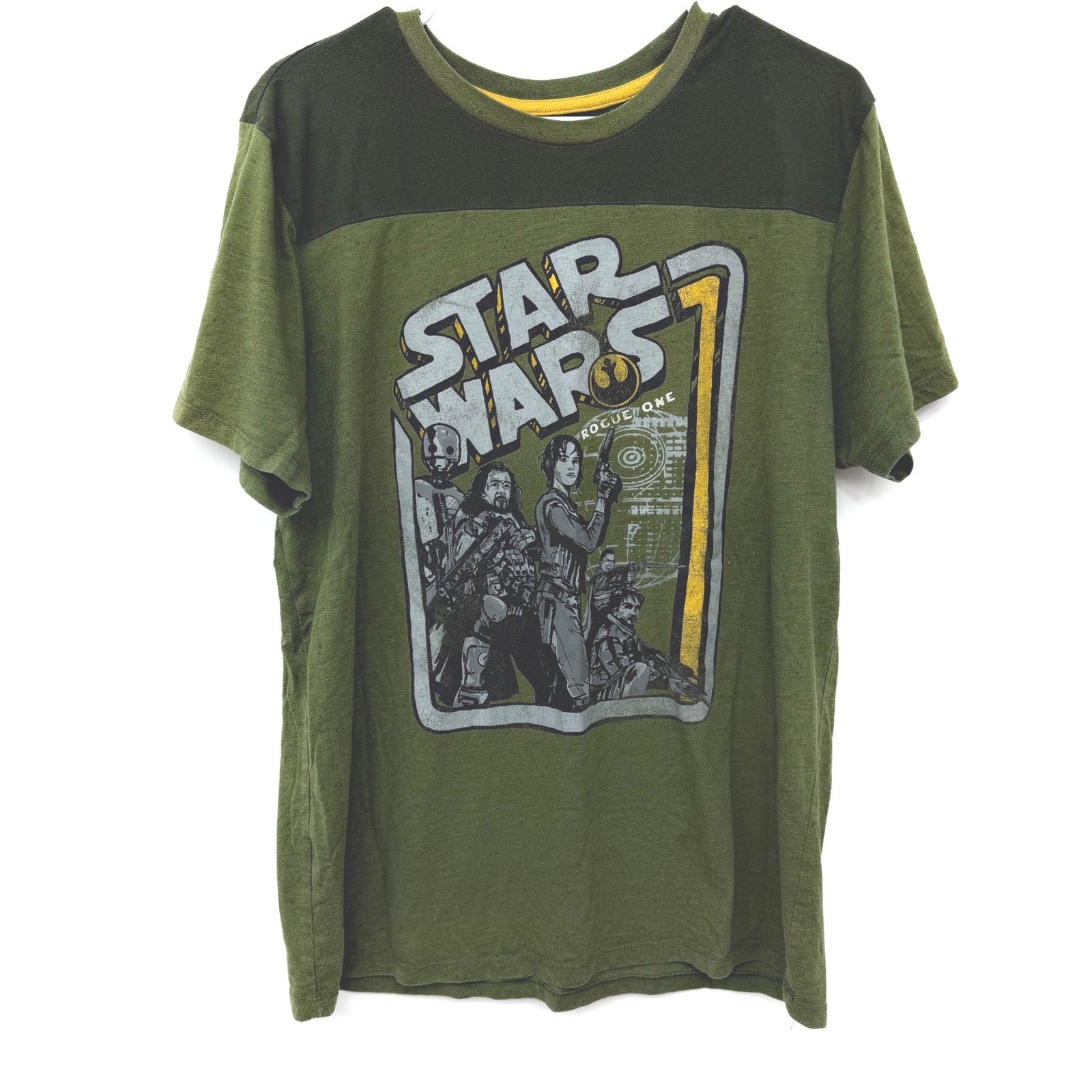 Star Wars Rogue One Fifth Sun Graphic Sci-Fi Tee Mens XL Green gallery