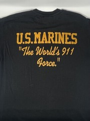 Vintage 1990s Mid Hudson Marines Single Stitch T Shirt (L)