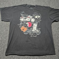 Lifestyle Classics Men’s Shirt XL Black SS Biker Hiker Outdoors Graphic Tee