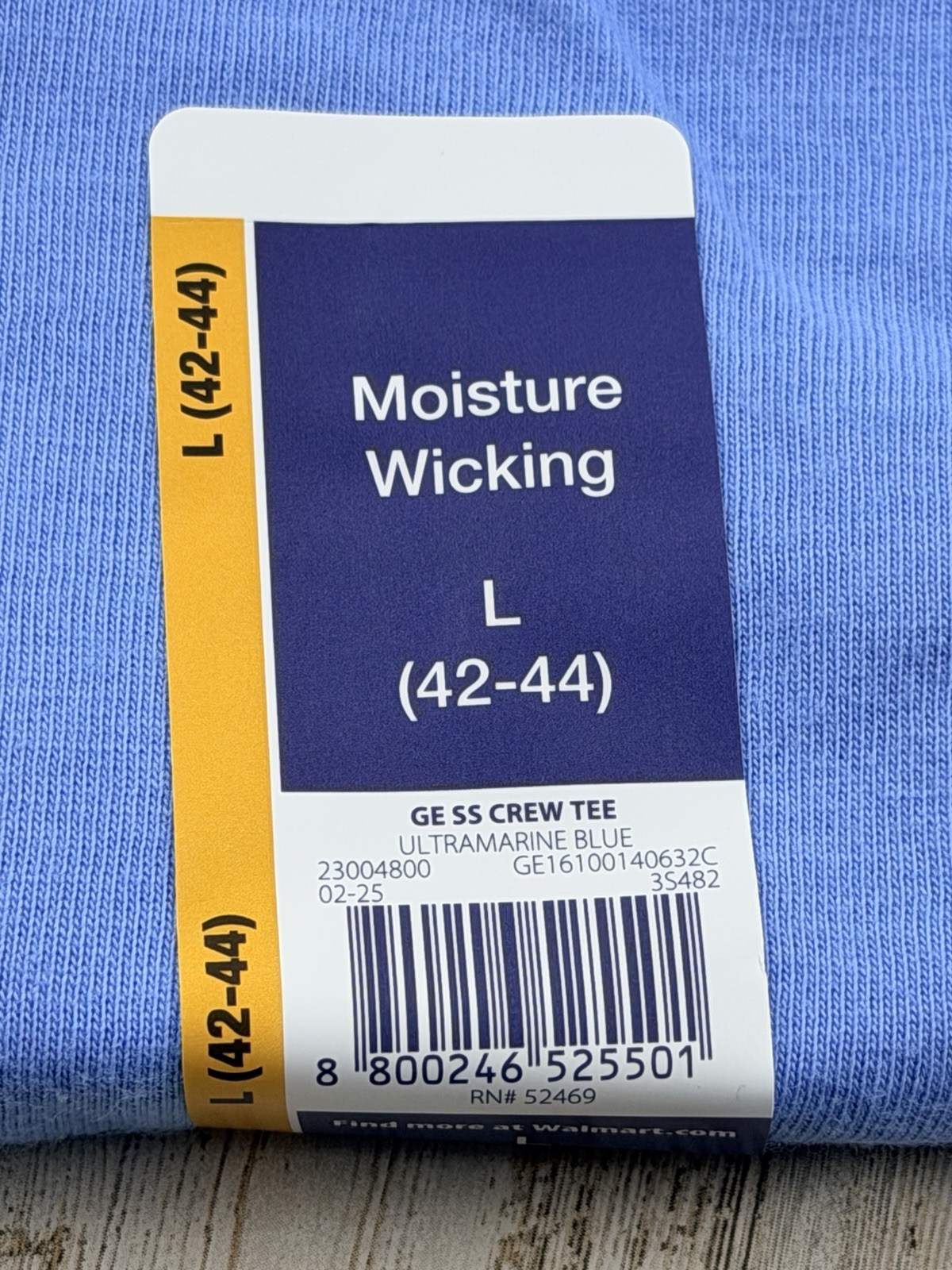 2 Pack George Men's Crewneck Tee Sz Large Short Sleeves Blue NWT Fast Ship Nice! gallery