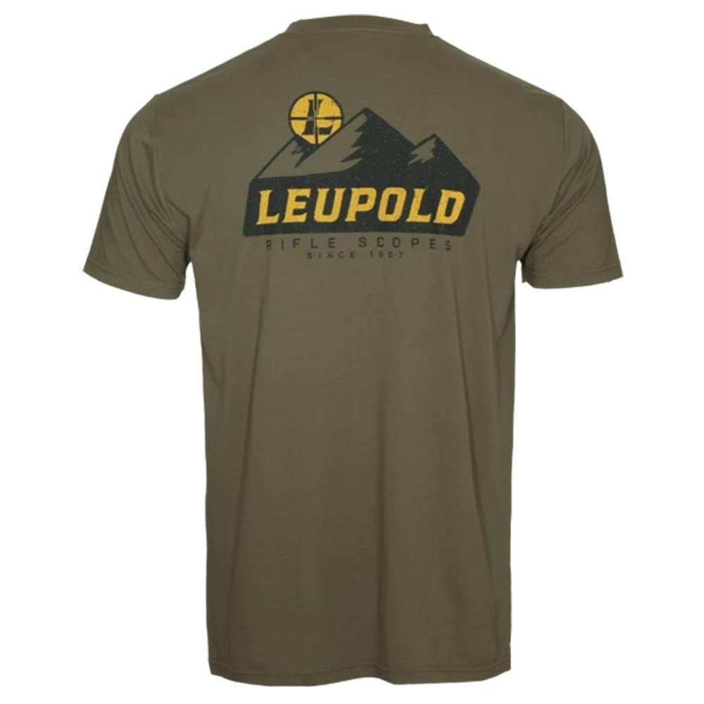 Leupold Mtn Range Tee Light Olive XL Comfortable Outdoor Lifestyle Shirt