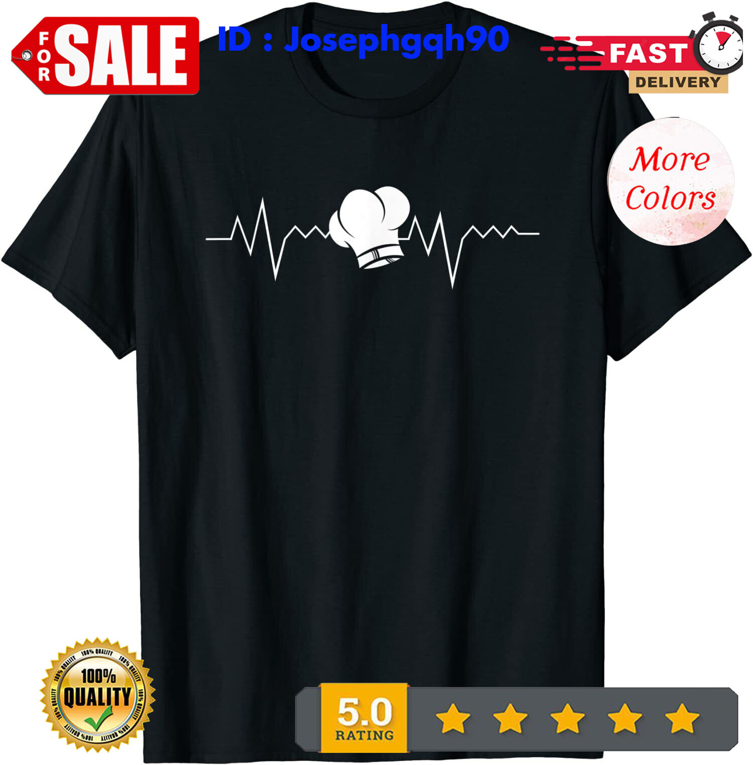 2026/NEW LIMITED Cooking Chef Cook Premium Great Gift Idea Tee Casua T-Shirt. gallery