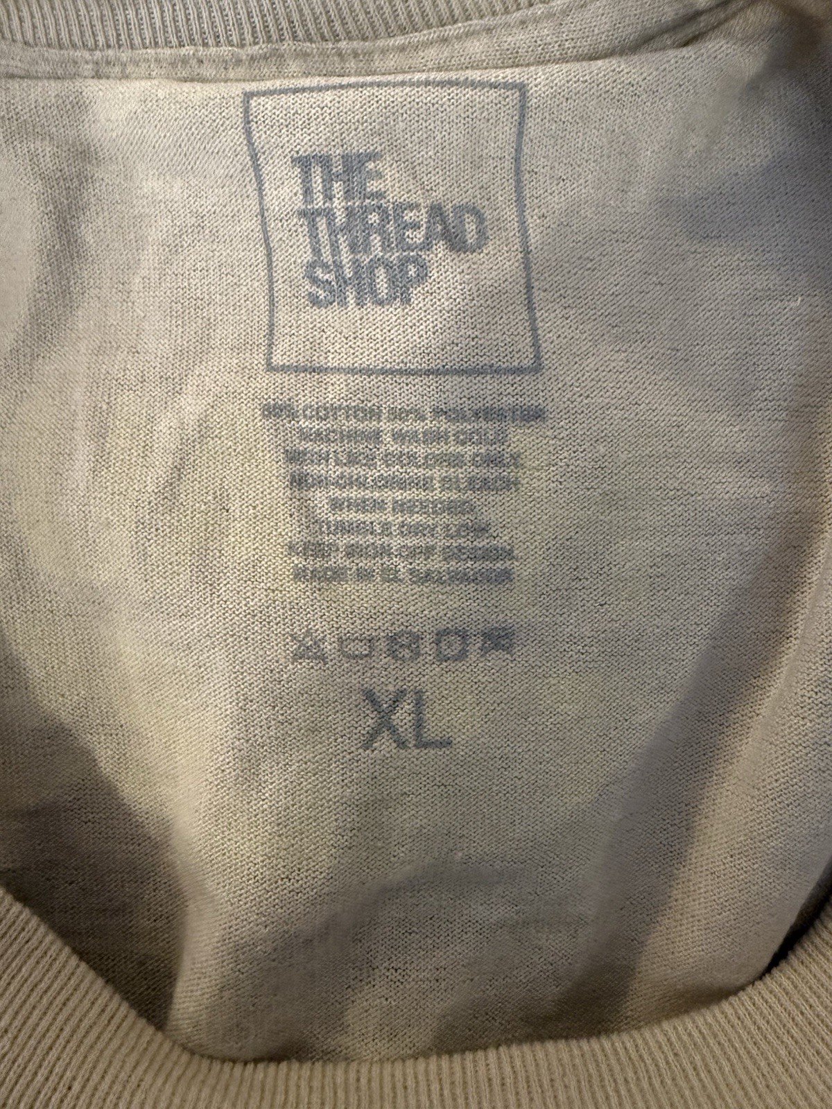 The Thread Shop Mens XL Jazmine Sullivan Heaux Tales Long Sleeve Shirt Beige gallery