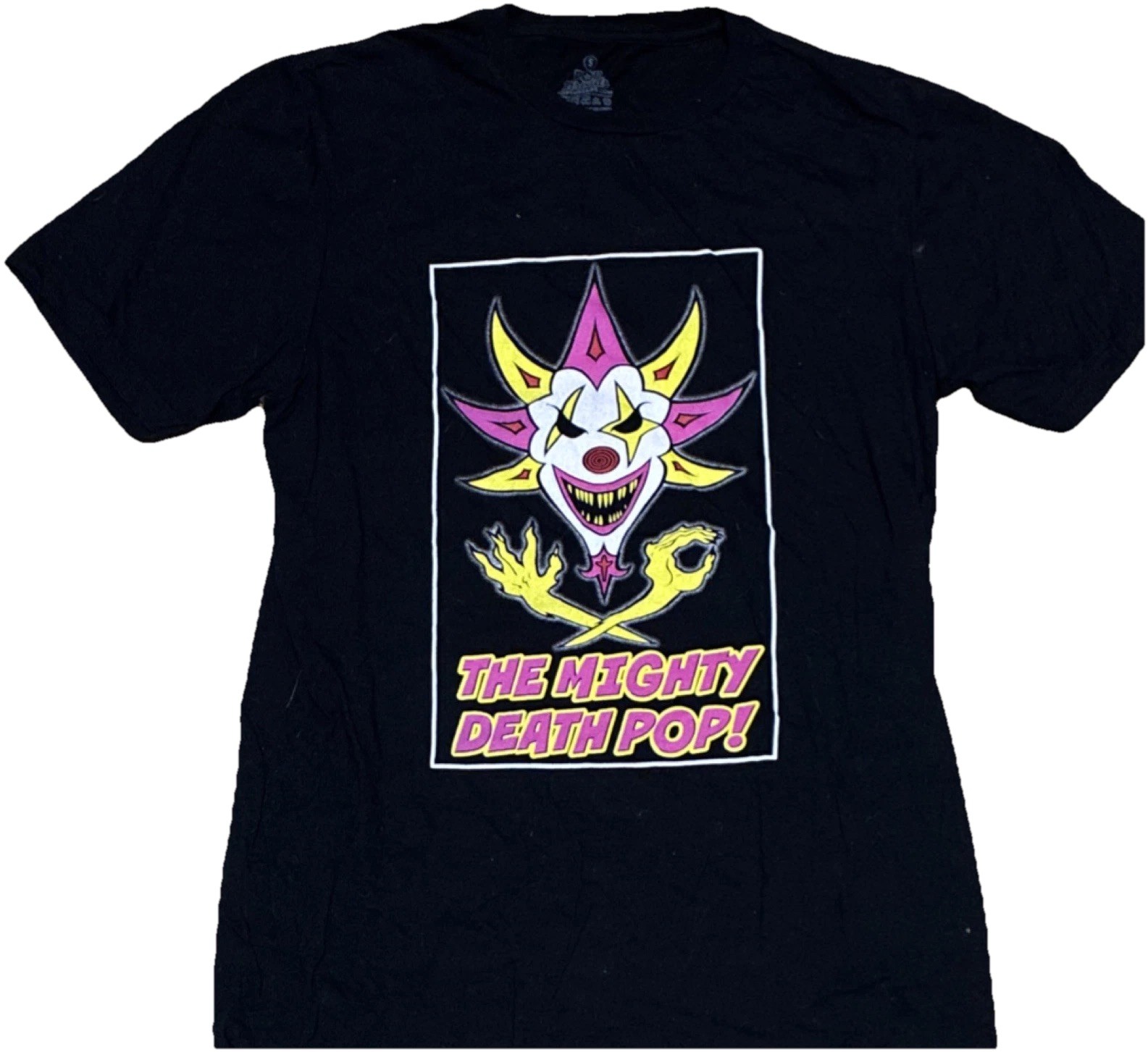 Pop Threads Insane Clown Posse “The Mighty Death Pop” Men’s Black T-Shirt S