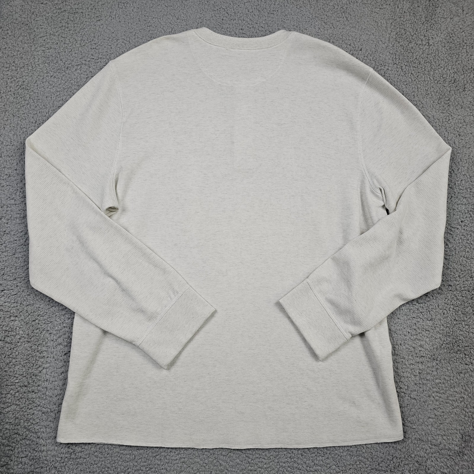 Sonoma Shirt Mens 2XL White Thermal Henley Long Sleeve Extra Soft New With Tags gallery