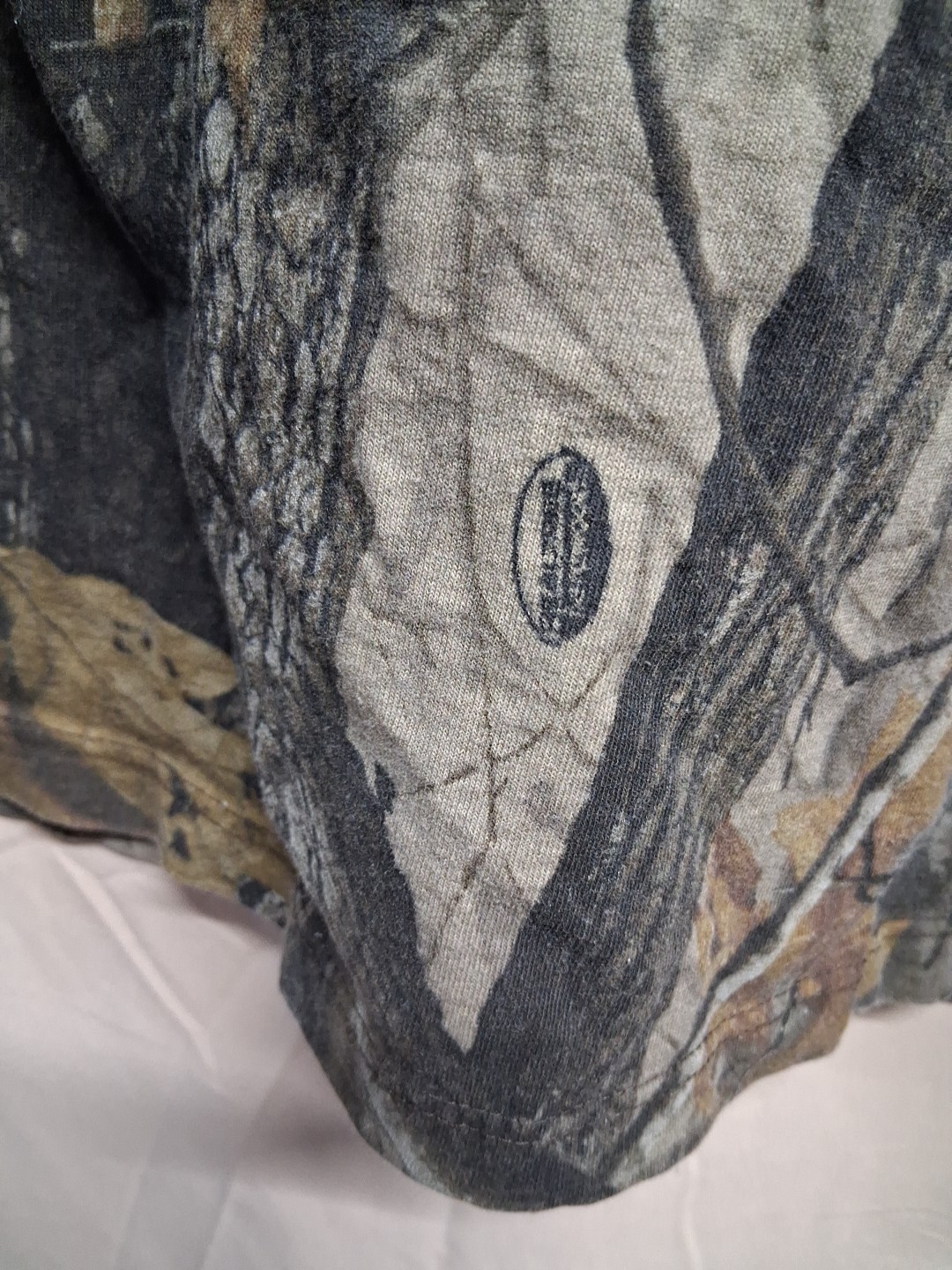 Vintage Liberty Realtree Men Size Regular L Large Green Camo Long Sleeve Shirt gallery
