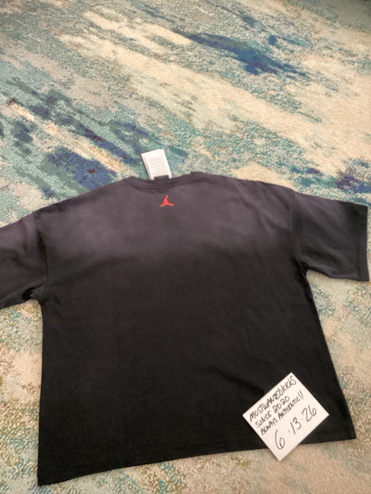 NWT Nike Air Jordan Shattered Backboard Black Loose Fit T-Shirt Men’s Sz L gallery