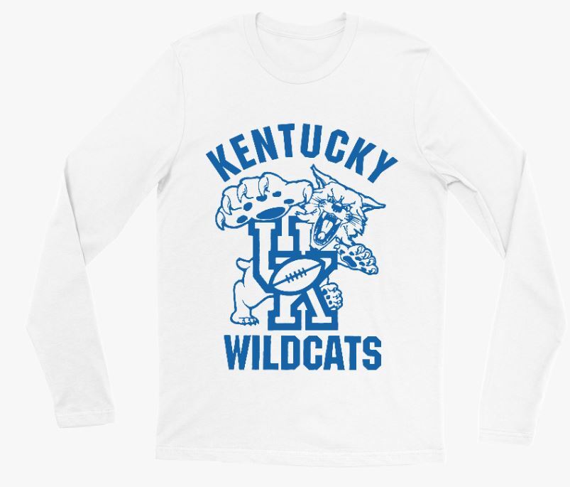 UK Kentucky Wildcats Vintage-Style Tshirt 1994 Tongue Logo Shirt gallery