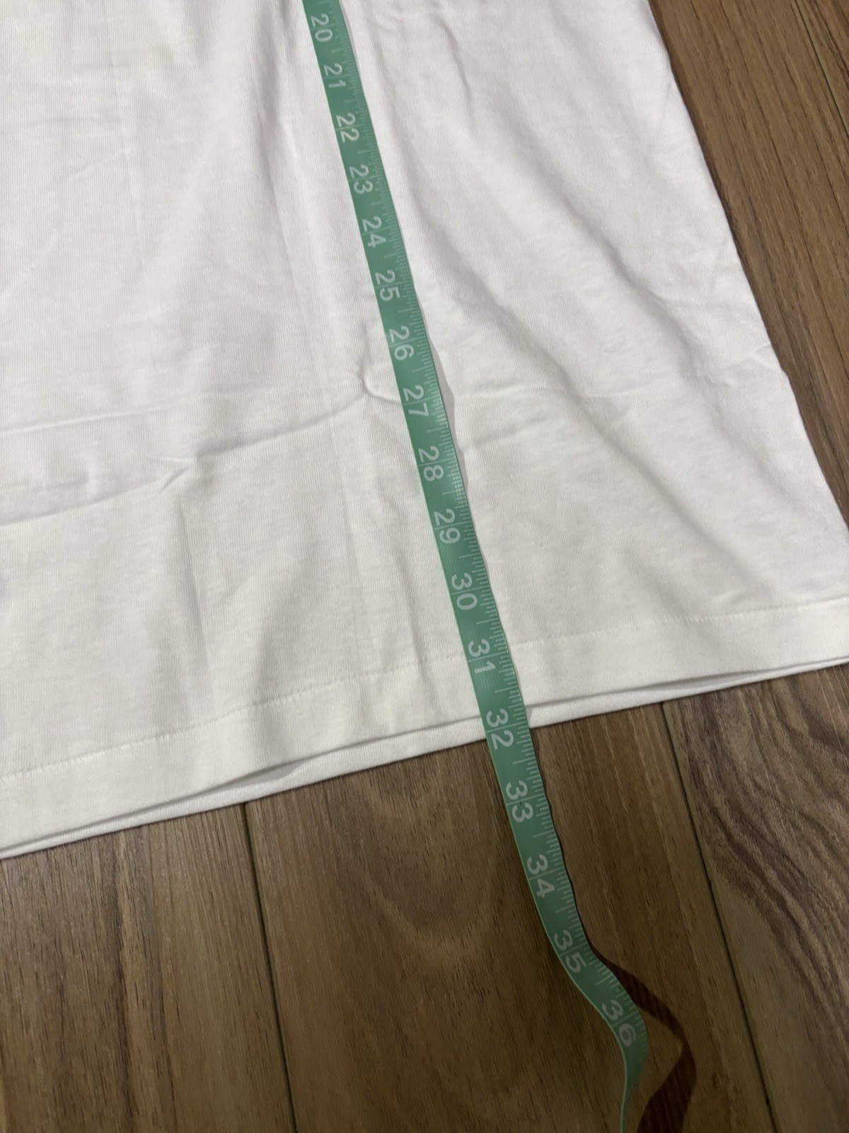 Vintage 90s Stafford Blank White T Shirt Mens Medium Tall Single Stitch Plain gallery