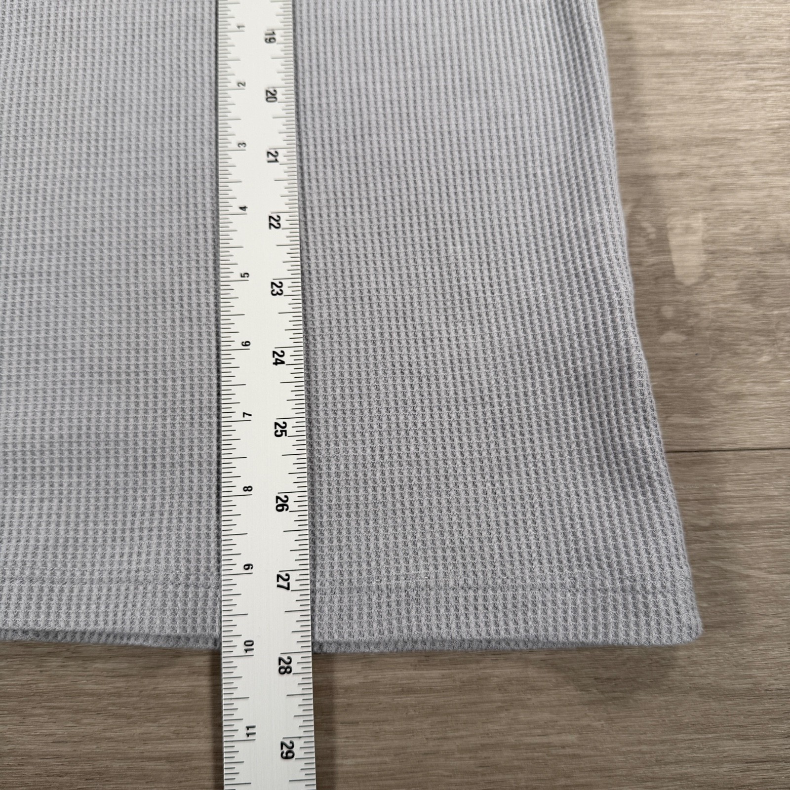 Rhone Waffle Henley Shirt Men's Sz XL Shirt Gray Long Sleeve Thermal Gorpcore gallery