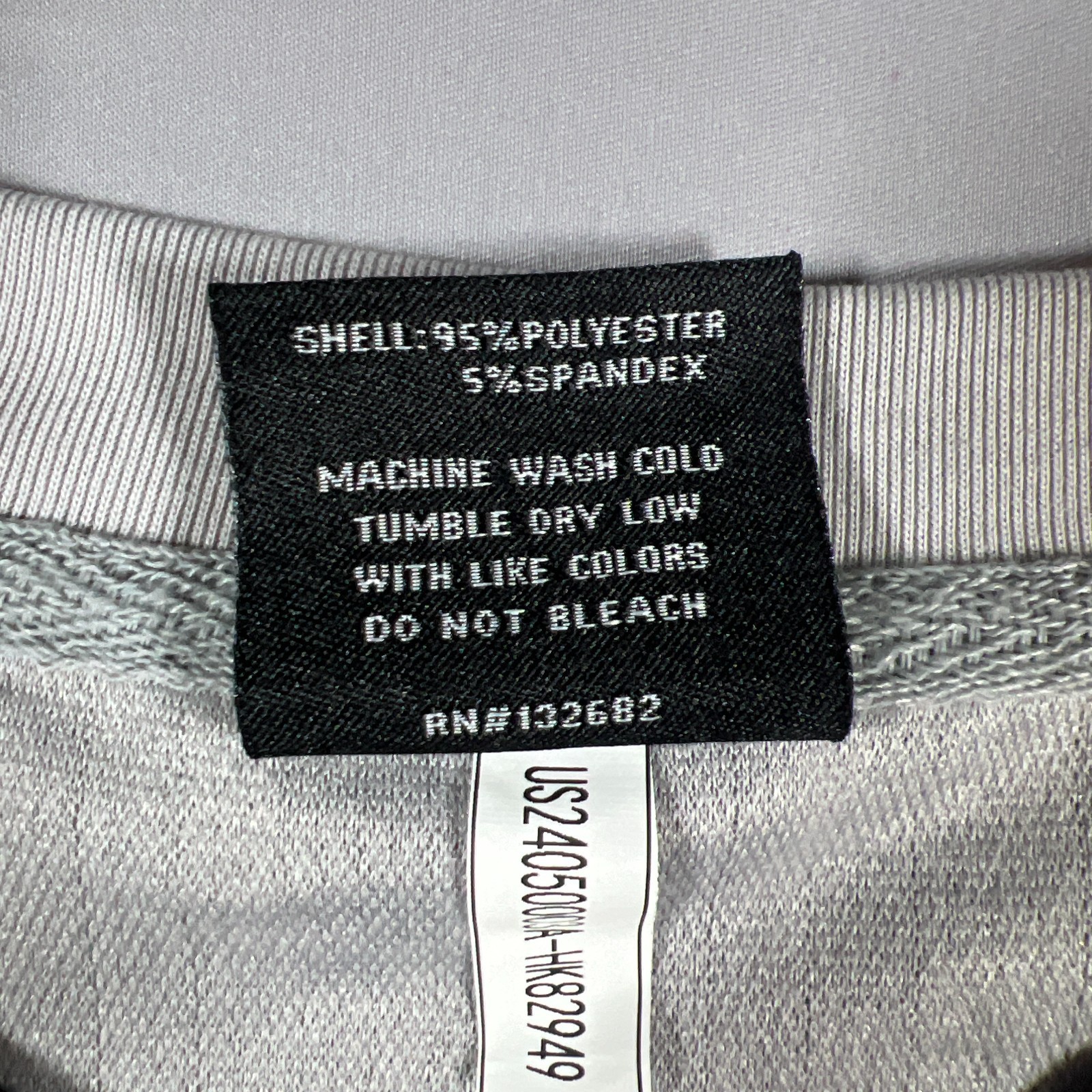 Original Deluxe Apparel T Shirt Mens Small Gray Ribbed Knitted Stretch Crew Neck gallery