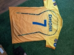 New CSK IPL Cricket Jersey MS Dhoni Chennai Super Kings Shirt