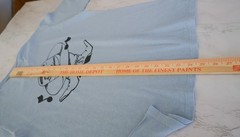 Vtg 90s Jerzees USA Western Graphic Tee M Cowboy Logo Uniform Shirt Rodeo Retro