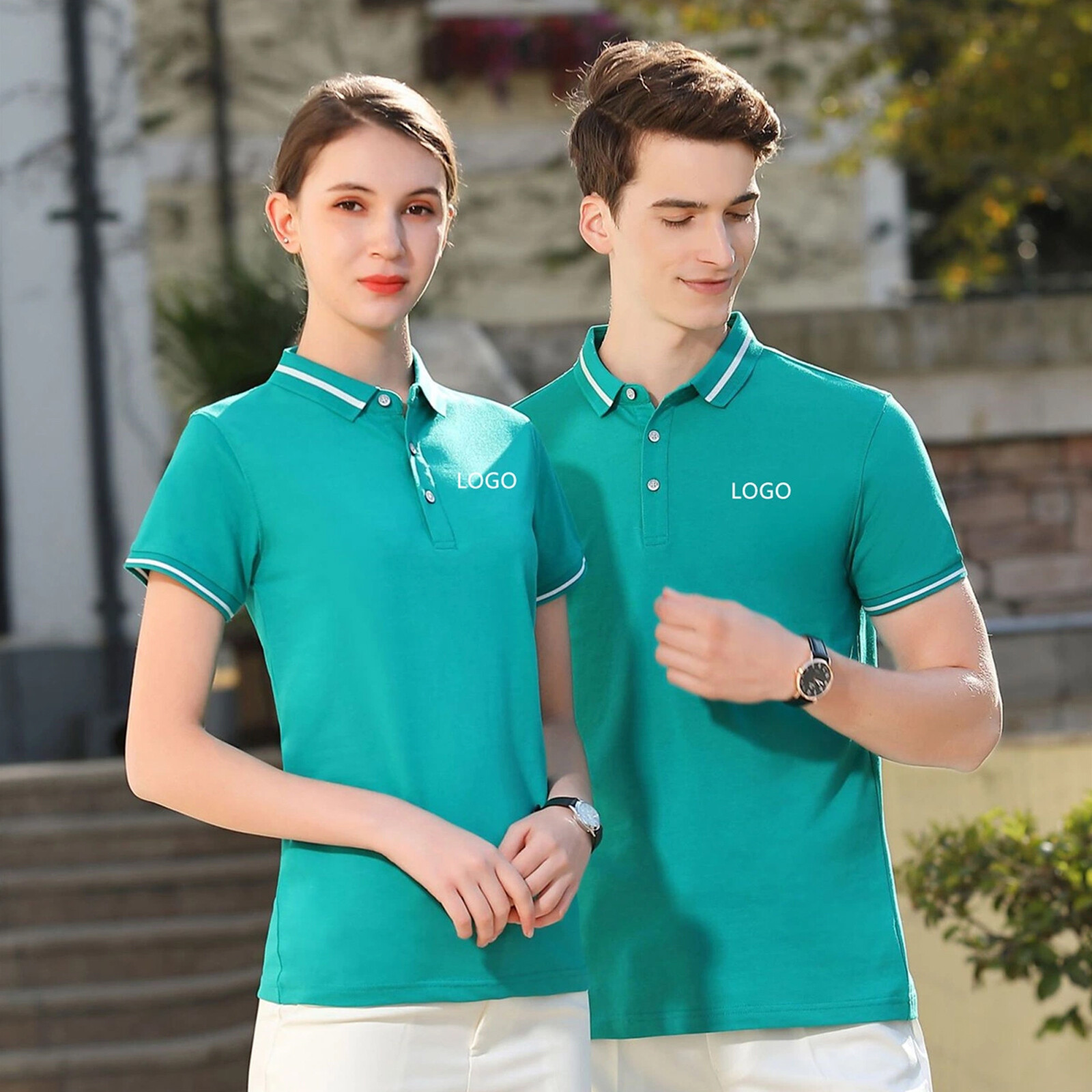 Personalized Customized Polo Your Logo Photo & Text Men's Shirt USA New Gift Tee gallery