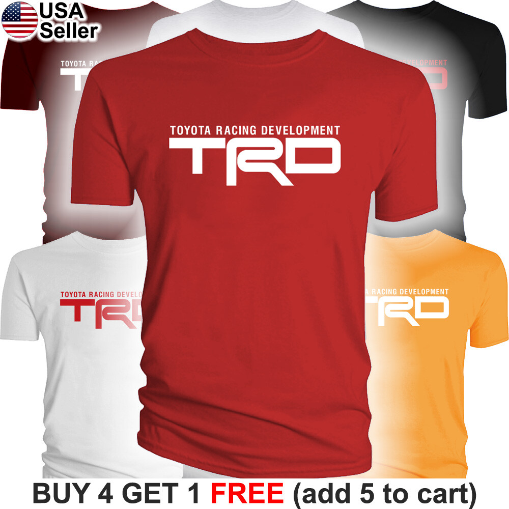 TRD T-Shirt Toyota Racing Development Sport Truck Car Supra Tacoma Tundra Men gallery