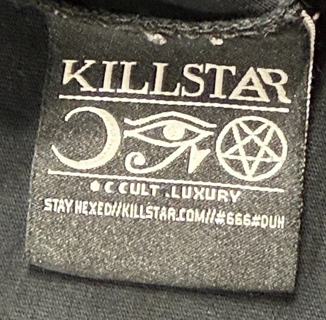 Killstar T Shirt Mens XL Baphomet Carpe Noctem Graphic Tee Normal Is Boring gallery