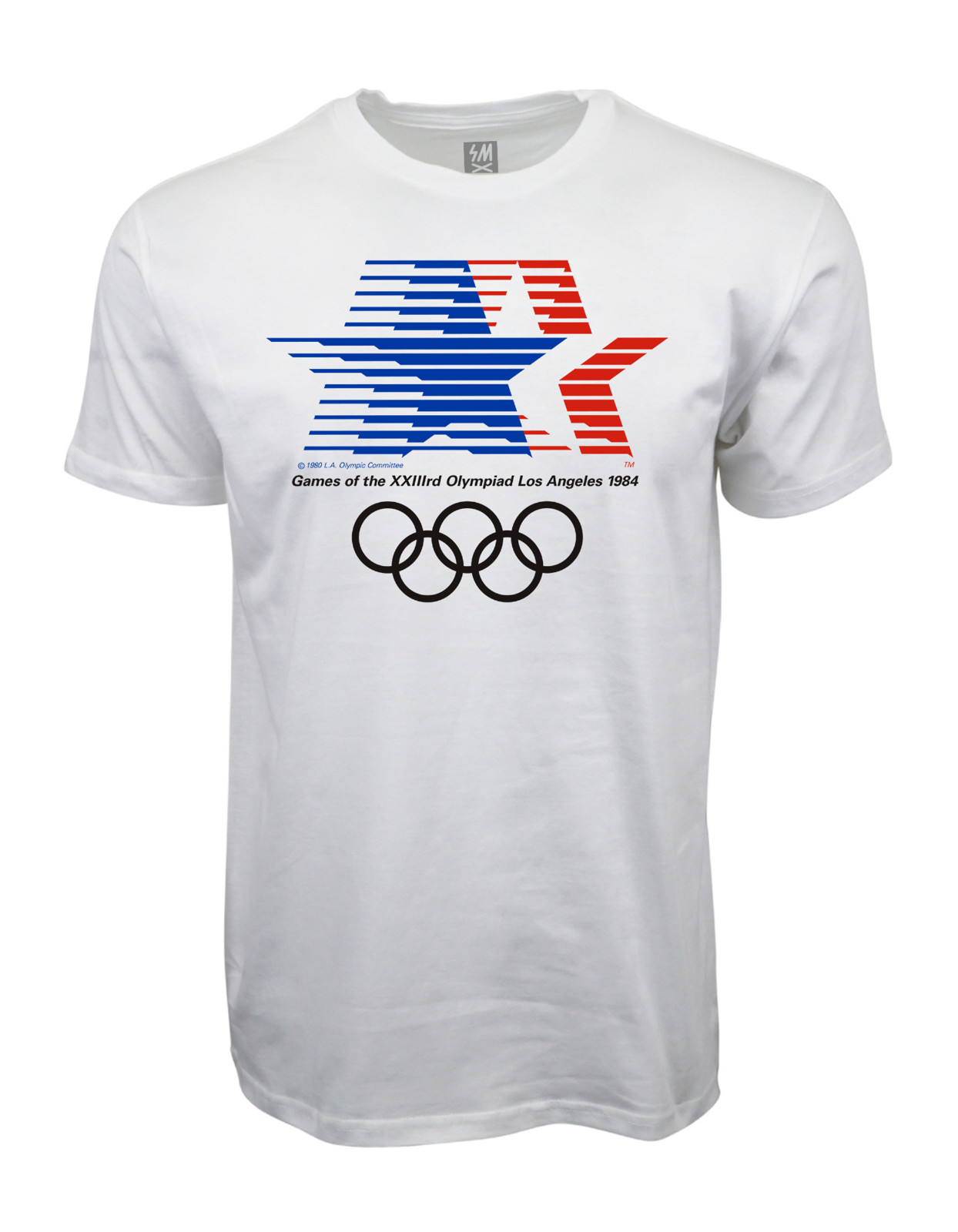 1984 Los Angeles Vintage Inspired Summer Games Graphic T shirt