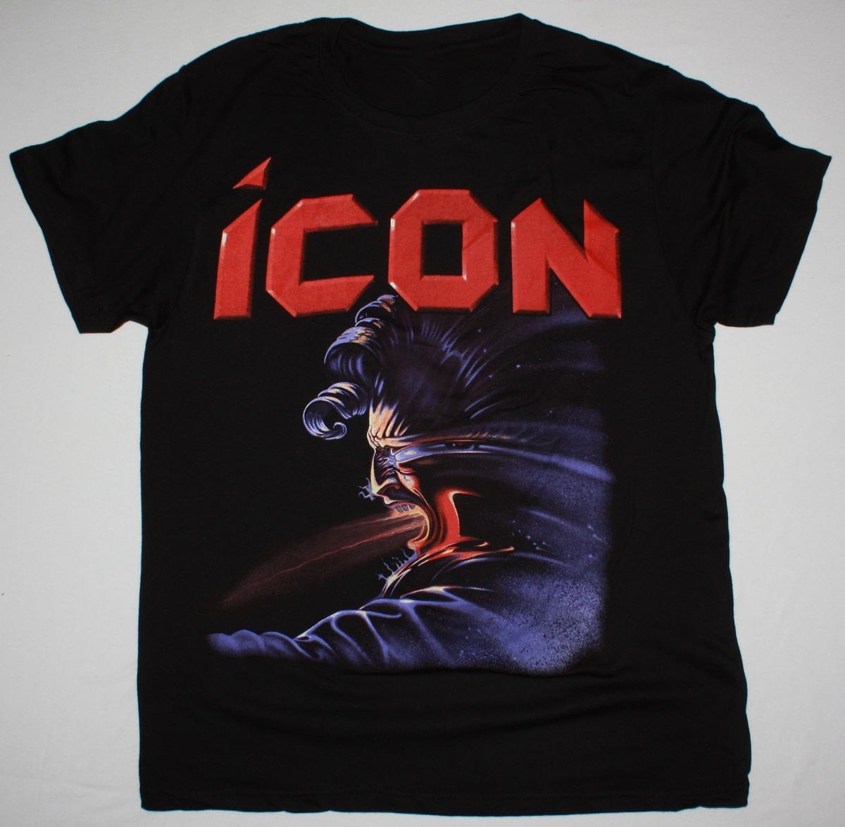 Vtg ICON BAND Music Tour Heavy Cotton Black S-5XL T Shirt AG572 gallery