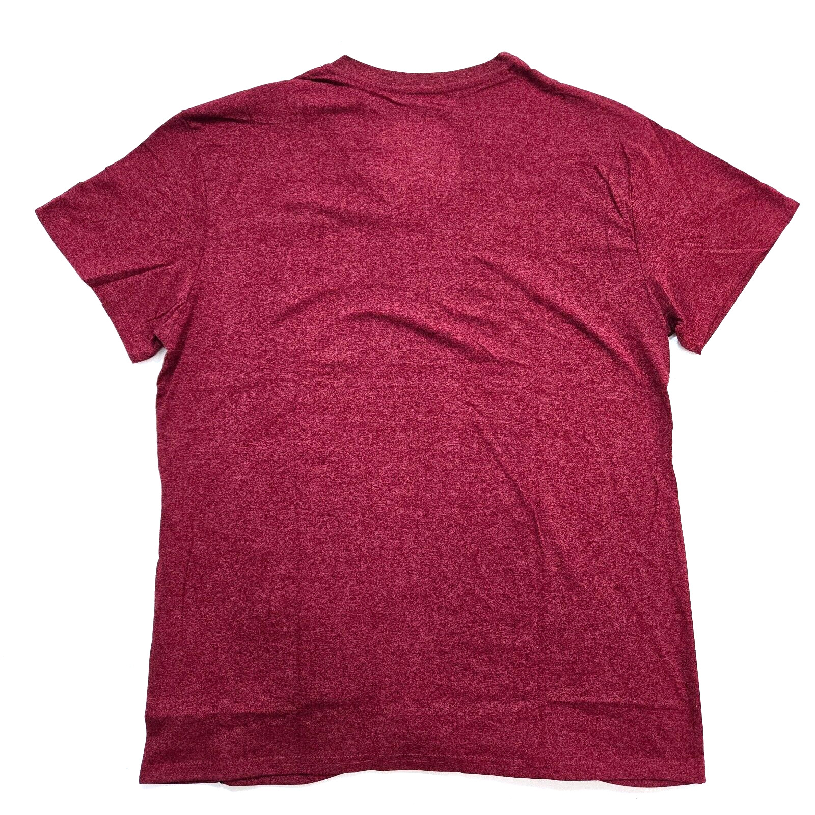 Ecko Unltd Men's T-Shirt Burgundy Black Graphic V-Neck EO31K752 gallery