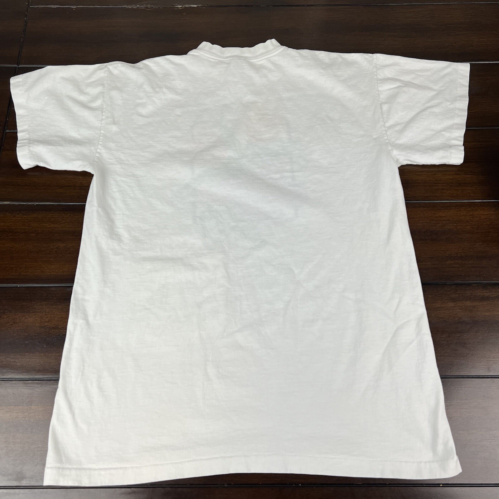 Vintage Belton Single Stitch T Shirt Floral Paint Pocket White One Size Fits All gallery