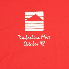 Oneita Vintage Timberline Move Single Stitch T-Shirt XX-Large Men’s 1998 Red