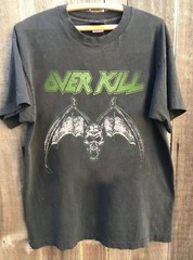 OVERKILL Band Shirt, OVERKILL Tour Basic Style Charcoal Unisex T shirt KH18727