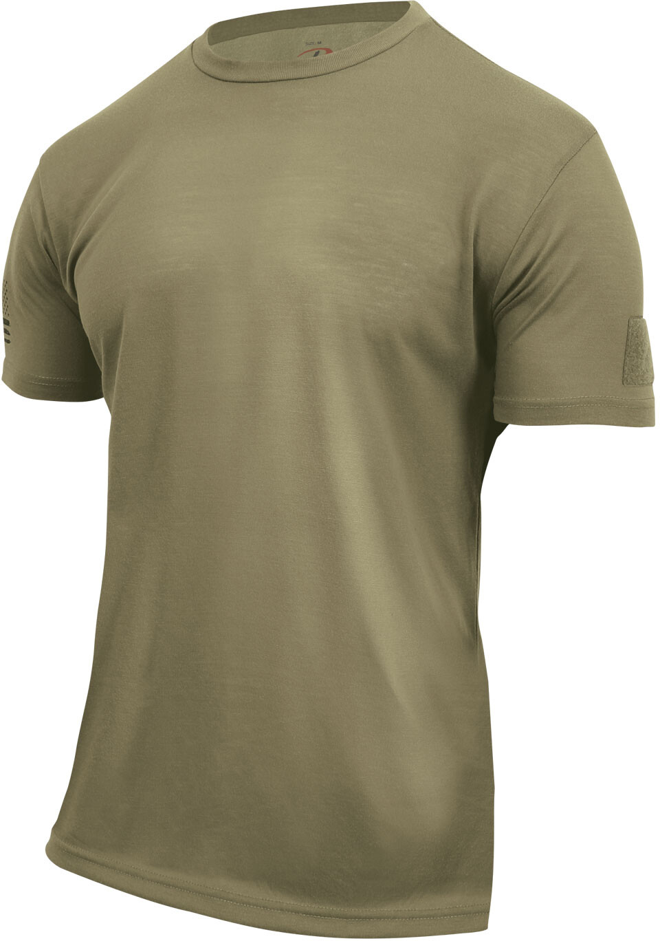 Coyote Brown AR 670-1 US Tactical T-Shirts Athletic Muscle Patch Loop Tee 3 Pack gallery