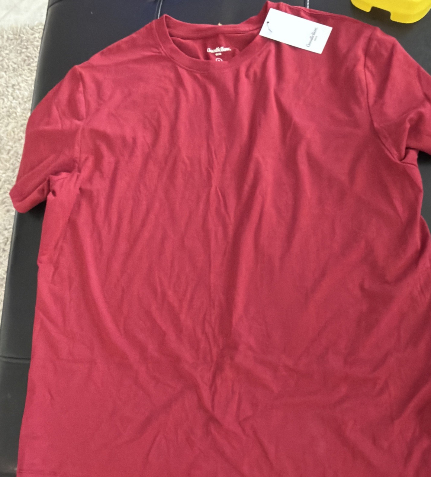 Goodfellow & Co. Maroon Game Day T-shirt Size XL Cotton Modal Spandex NWT gallery