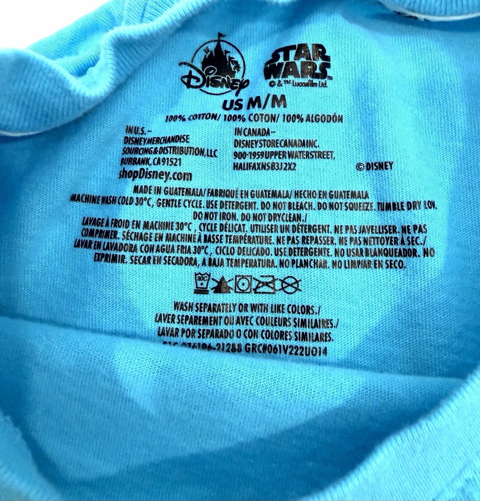 Star Wars Bad Guys 1 Good Guys 0 T-Shirt Men’s Medium Blue Jabba Disney Licensed gallery
