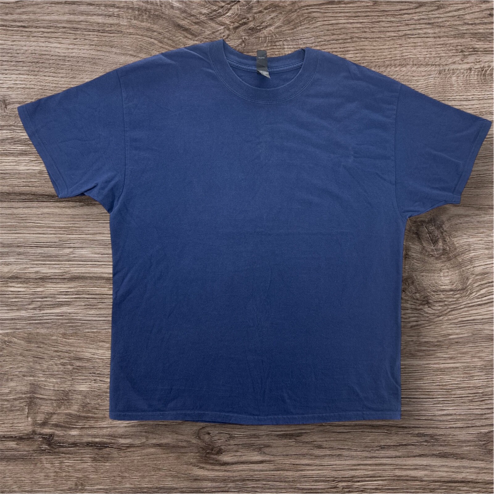 Hanes Men’s Beefy Fit Plain Tee T Shirt Deep Navy Blue Size Extra Large XL