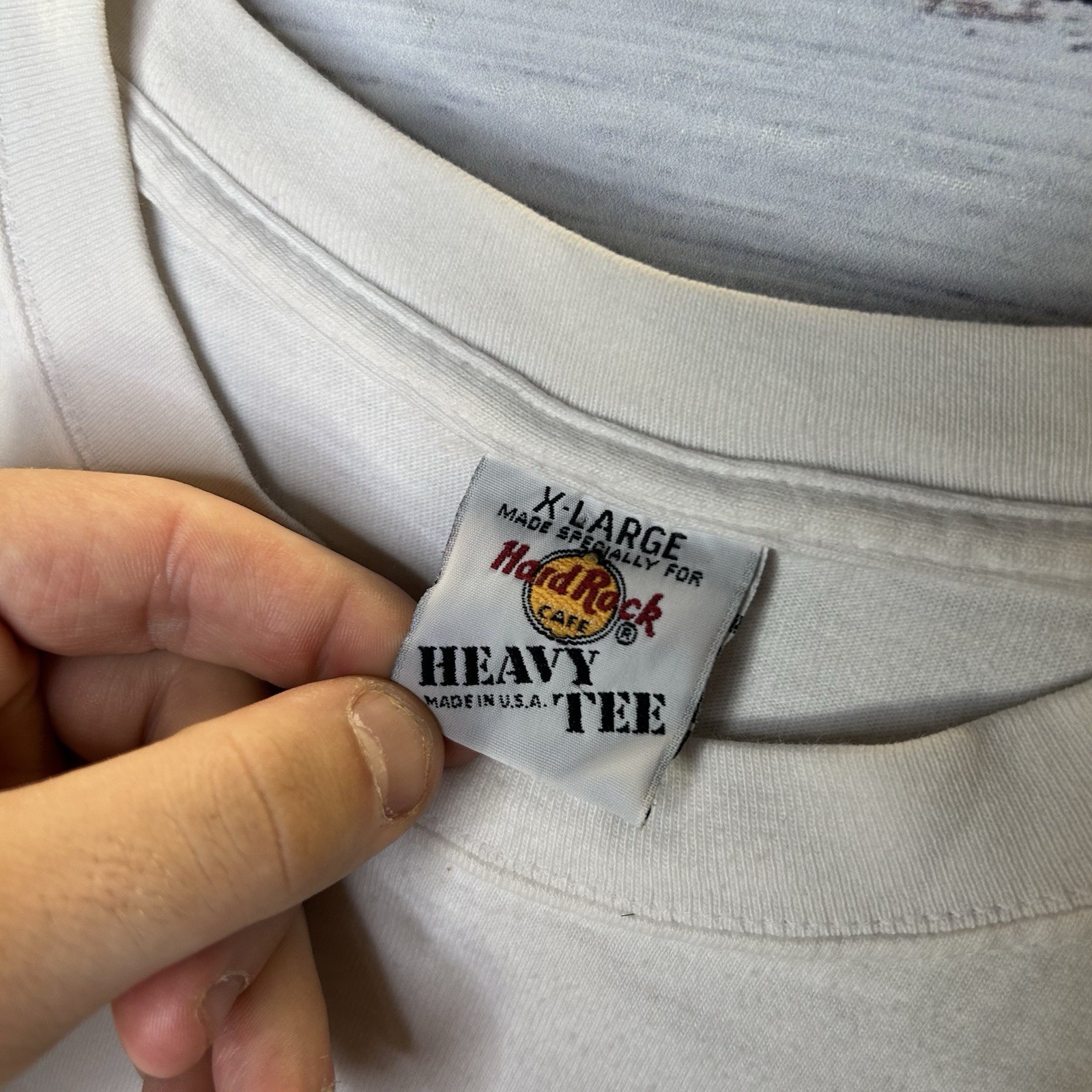 Vintage 90s Hard Rock Cafe Atlanta Georgia Double Sided Graphic T-Shirt Men’s XL gallery