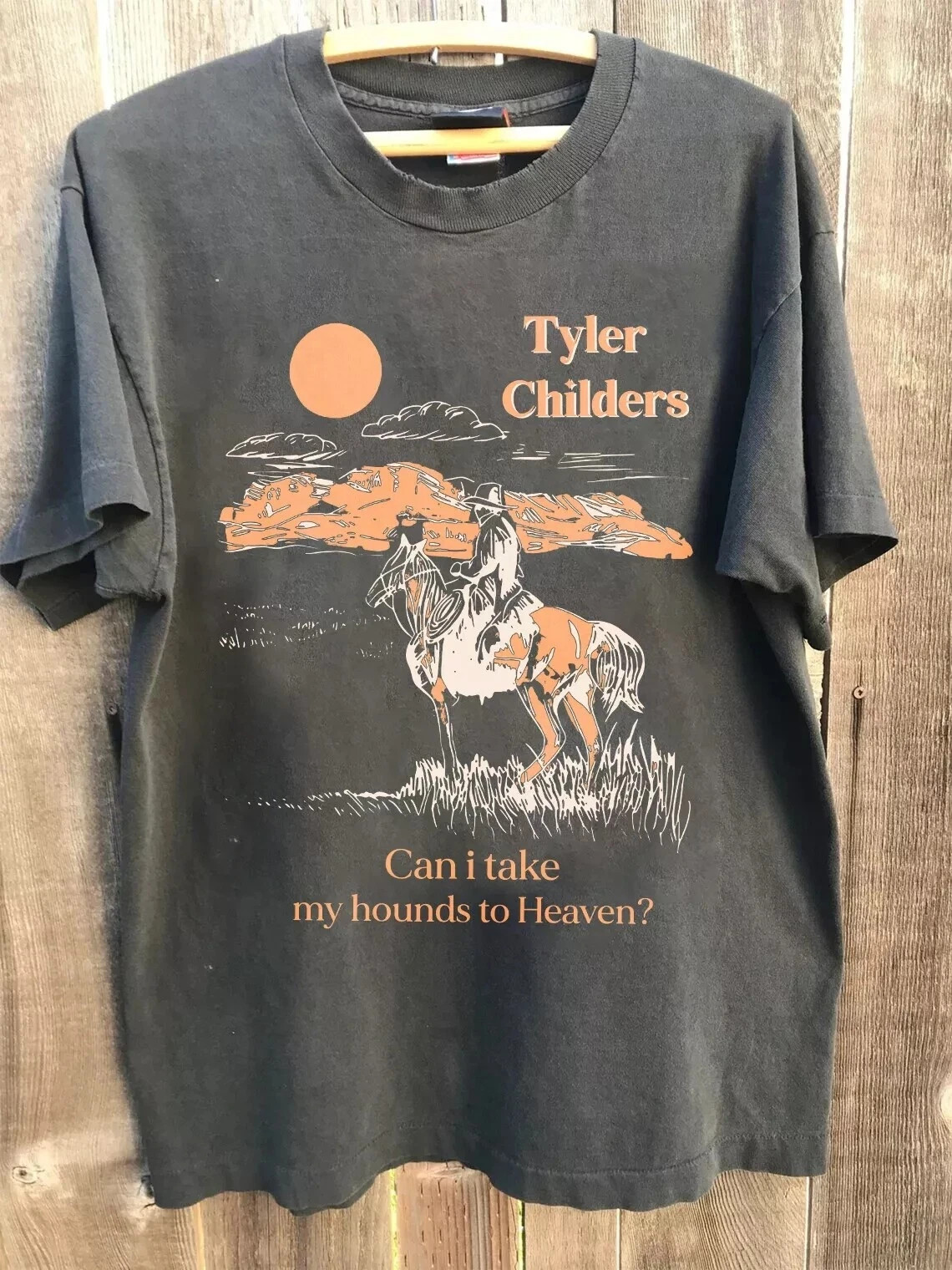 Tyler Childers Band Shirt, Country Music Concert Charcoal Unisex Tshirt S-5XL gallery