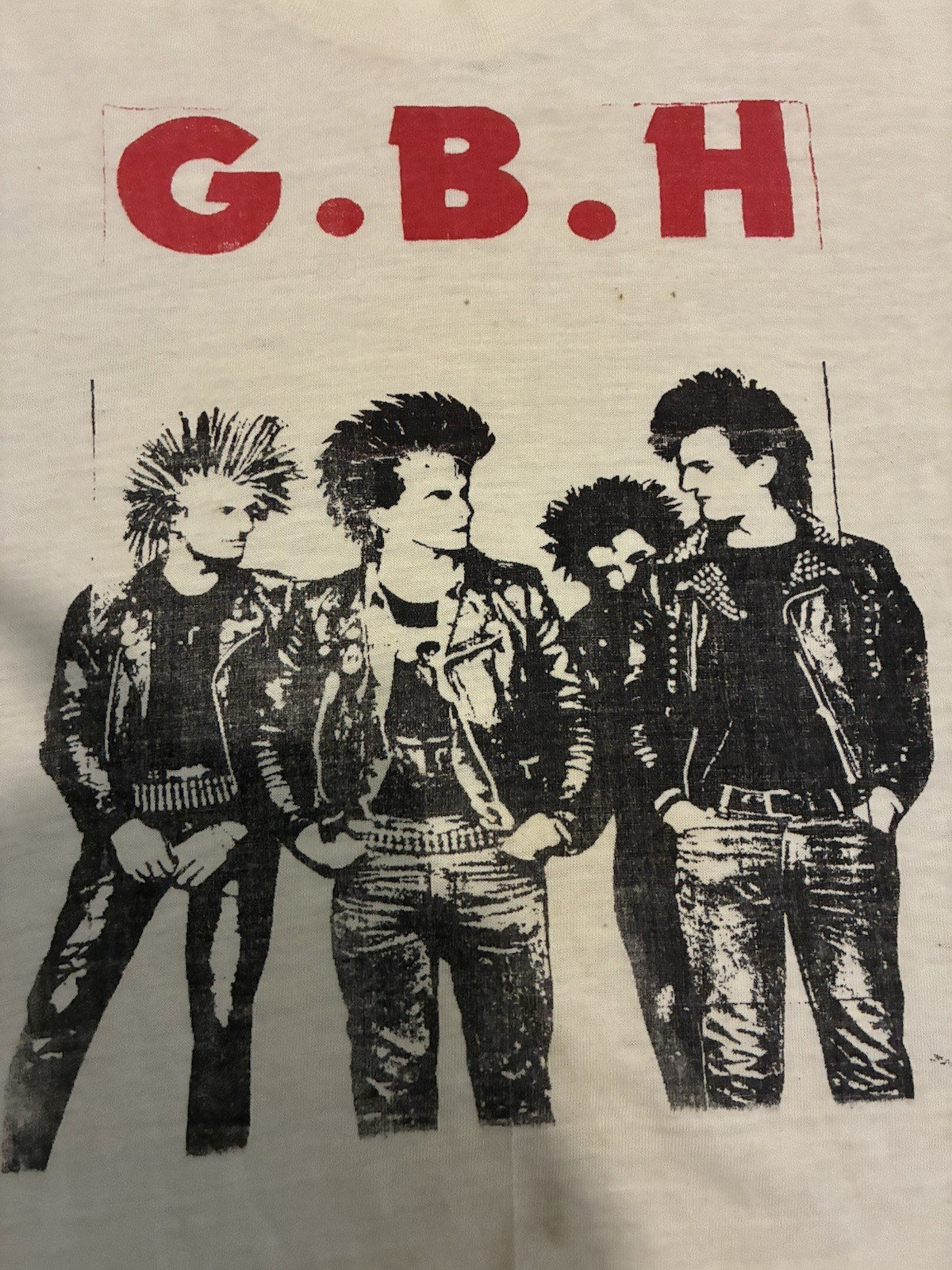 GBH shirt vintage single stitch The Exploited Discharge Crass UK Subs Germs punk gallery