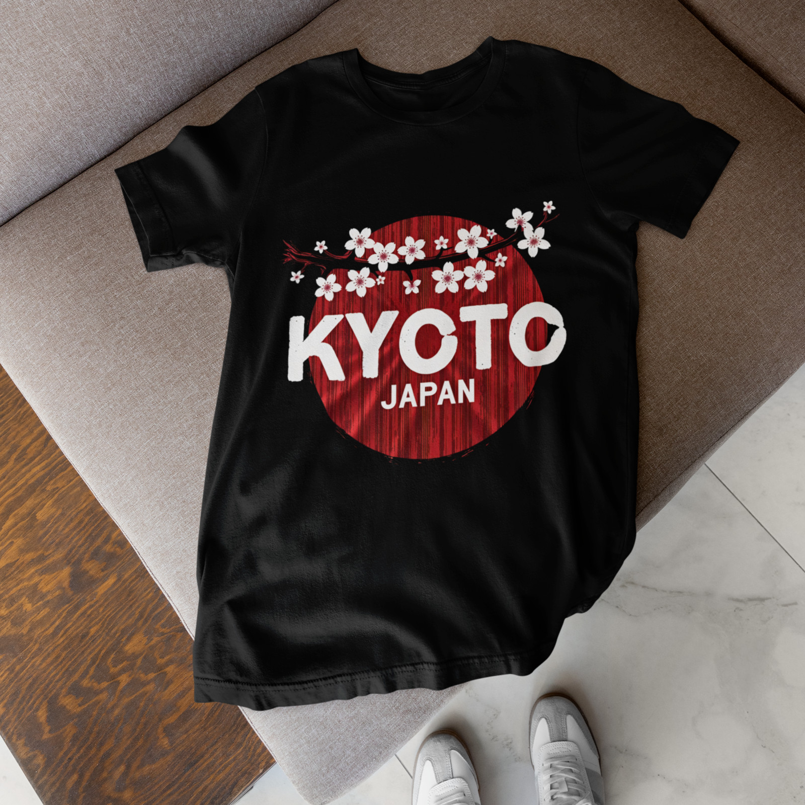 Kyoto Japan Shirt Cherry Blossom Travel Graphic Tee Unisex gallery