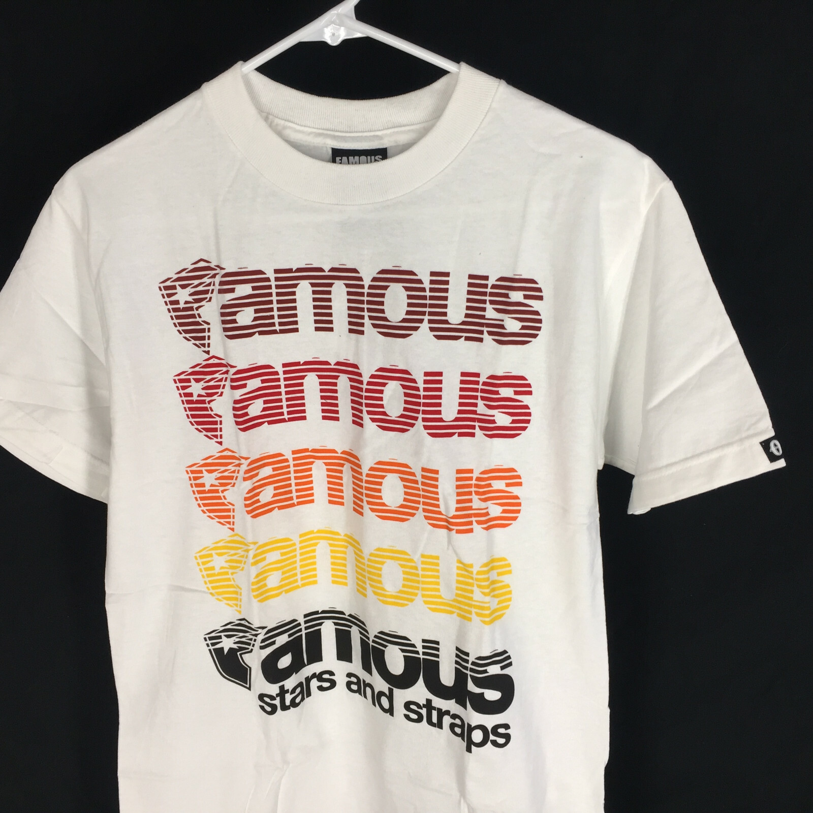 Famous Stars & Straps Shirt NEW Size Small Rare Design Supanova Skate NWT Mens gallery