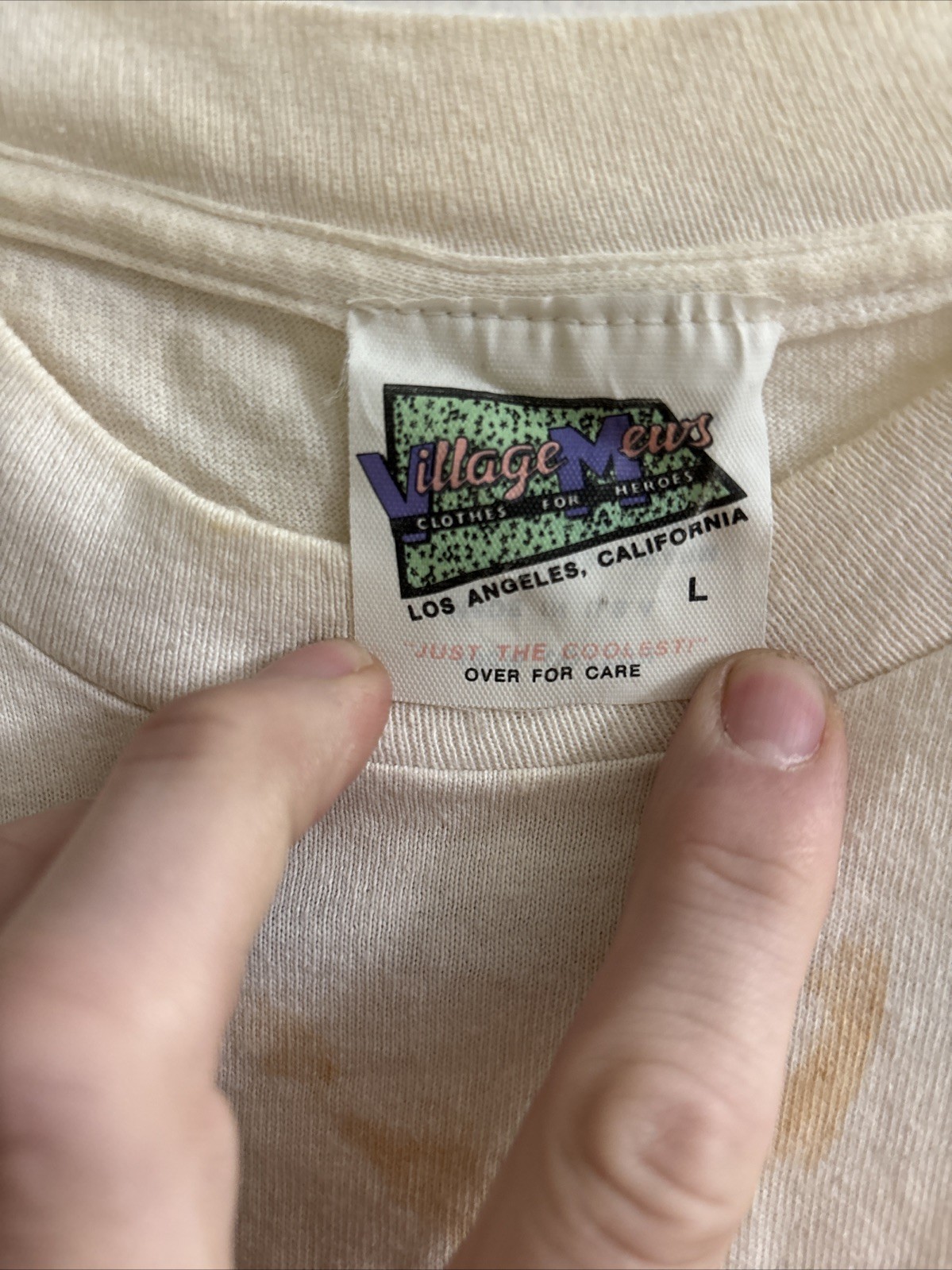 87’ Vintage Max Headroom Lg T-Shirt USA Single Stitch Village News FREE SHIP gallery