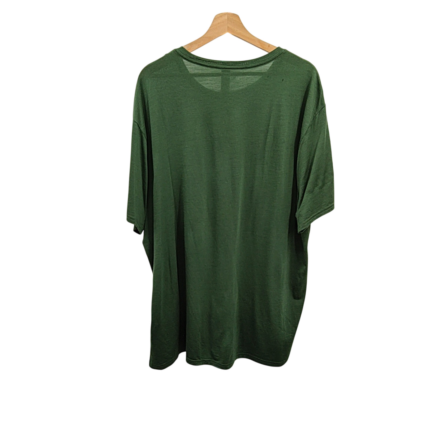 Quince Men 100% Merino Wool All-season Short Sleeve Base Layer Tee Green Xxl gallery