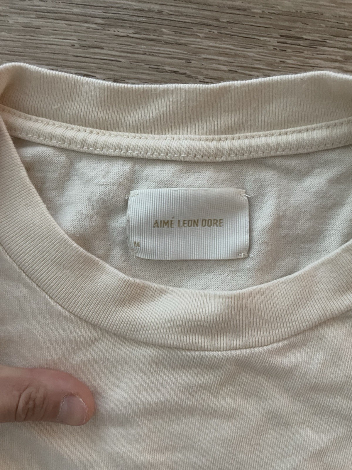 ALD Aimé Leon Dore T Shirt Beige Midium gallery