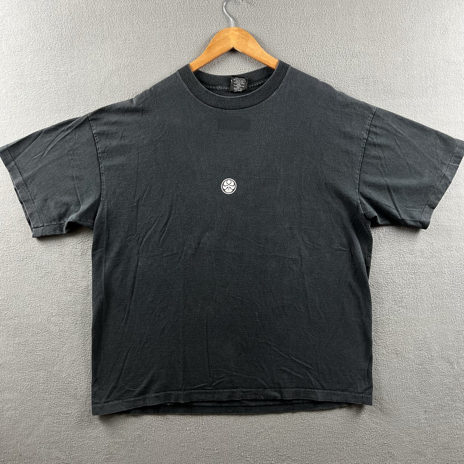 Vintage Hawaiian Island Creations Shirt Mens Black Faded Single Stitch 90s Surf gallery